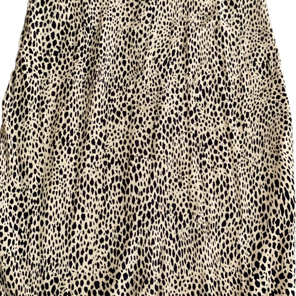 Brandy Melville  XS animal print midi skirt